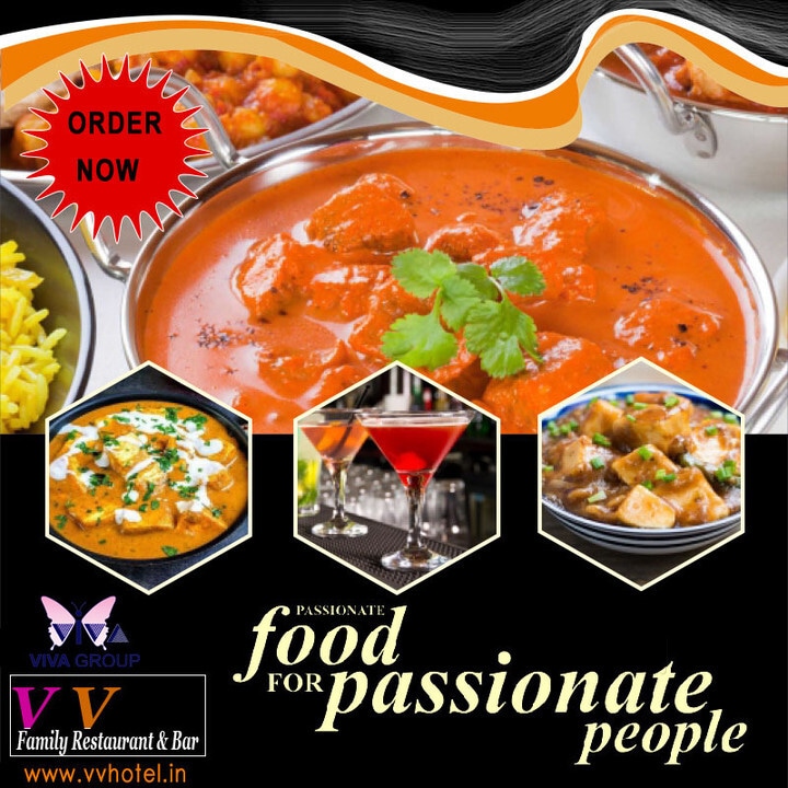 V V Family Restaurant & Bar logo