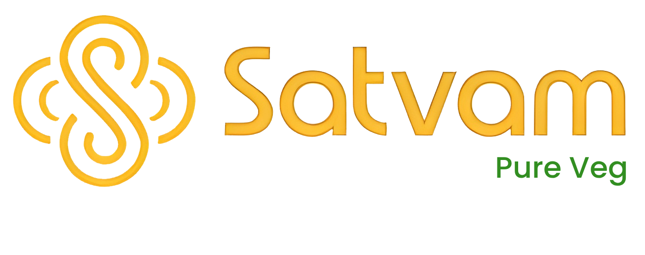 Satvam Pure Veg logo